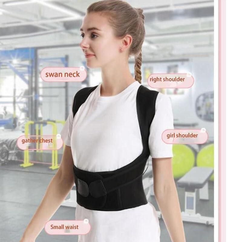 Adjustable Back Posture Corrector/ Slouching Relieve Pain Belt Women Men - Image 4