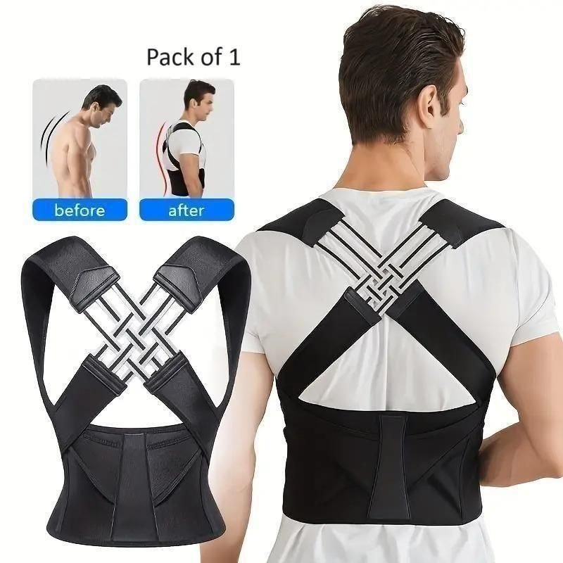 Adjustable Back Posture Corrector/ Slouching Relieve Pain Belt Women Men - Image 2